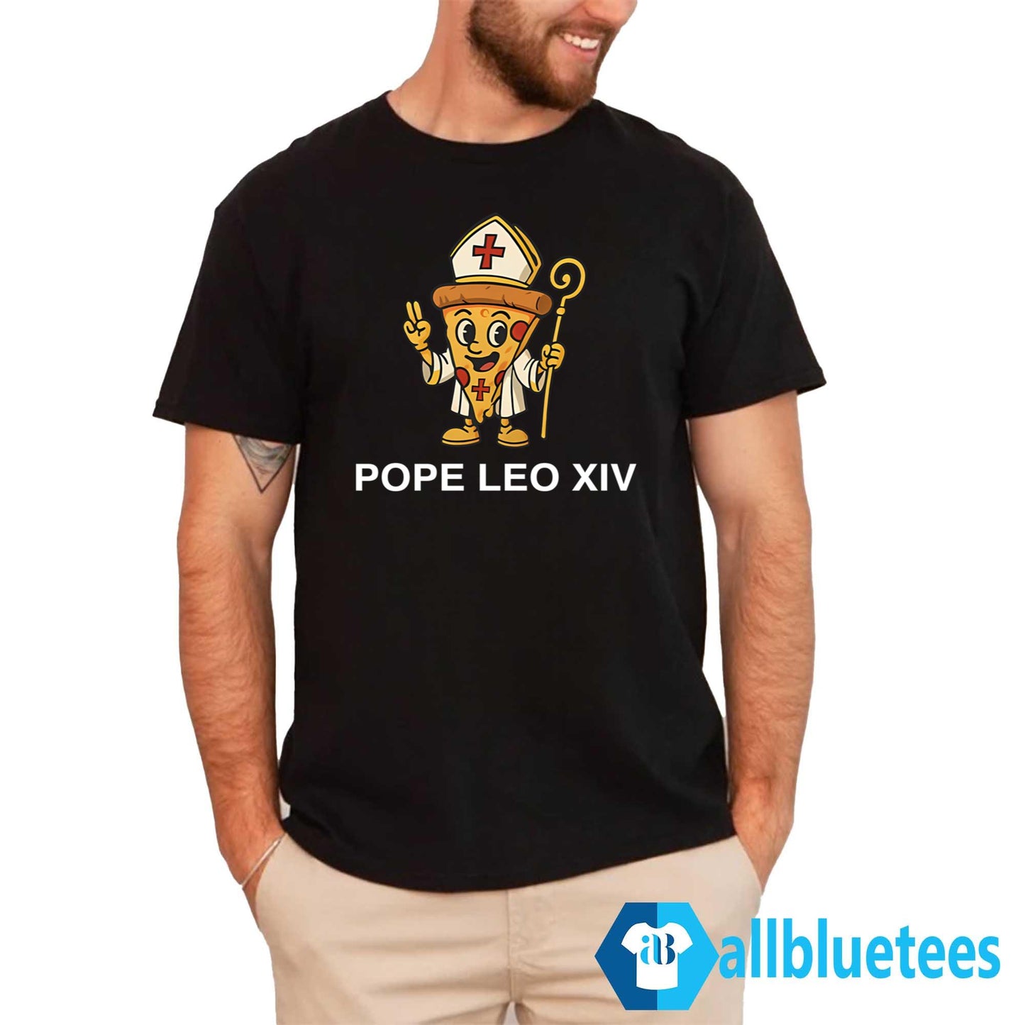 Pope Leo XIV Pizza Shirt