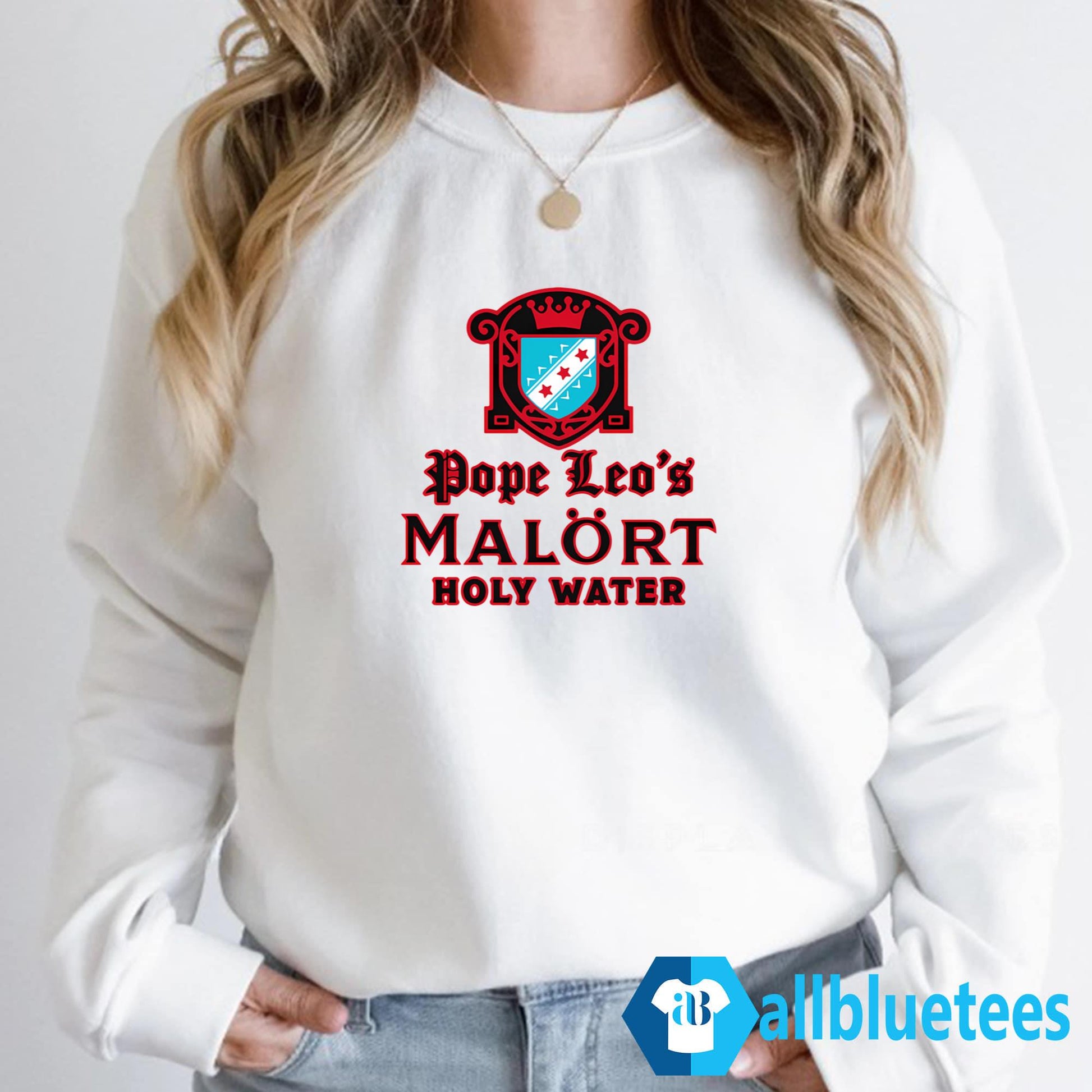 Pope Leo’s MALÖRT Holy Water Shirt