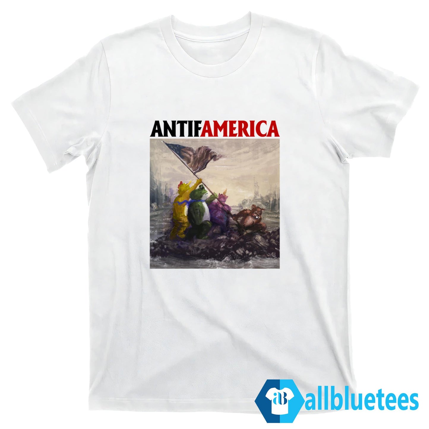 Portland Frog Antifamerica Shirt