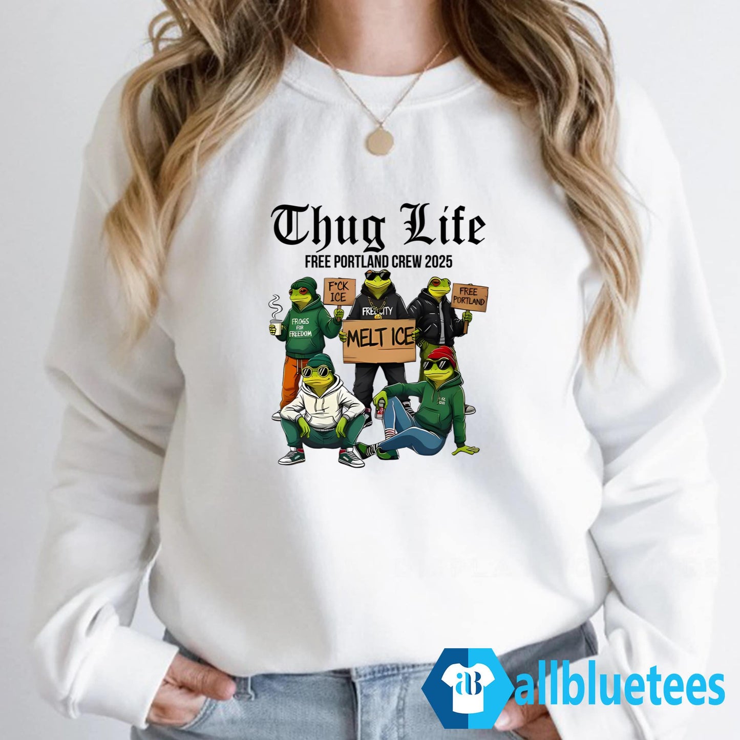 Portland Frog Thug Life Shirt