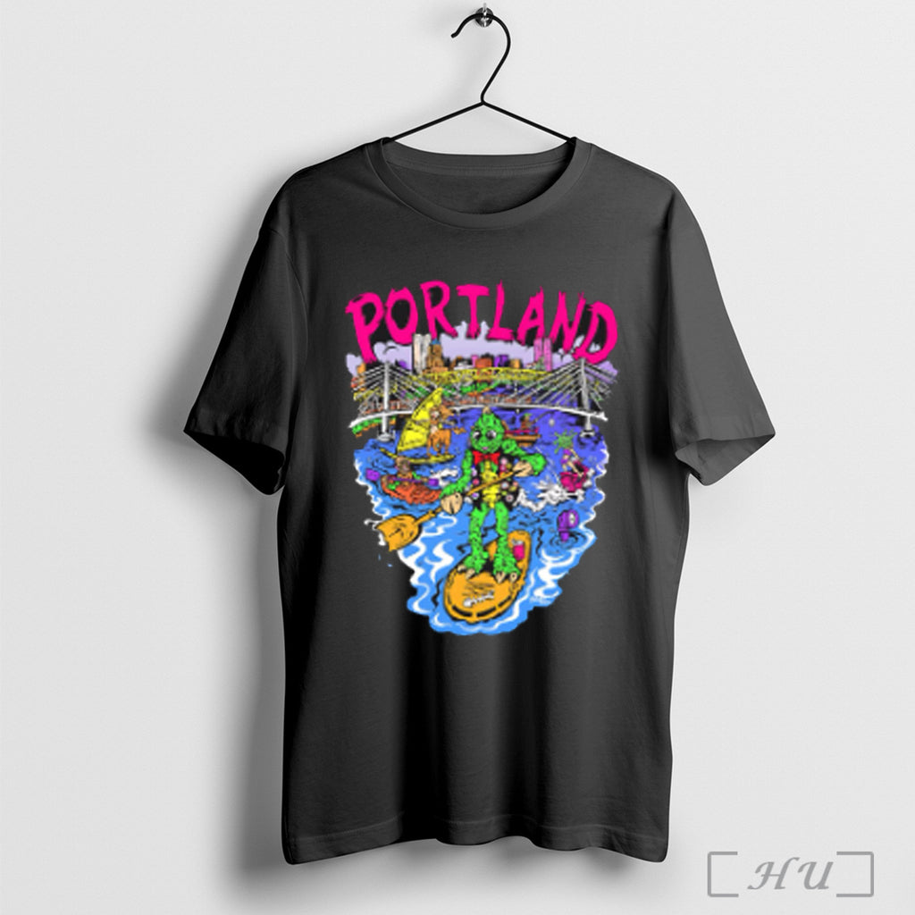 Portland Land Of The Weird Sleestak T Shirt