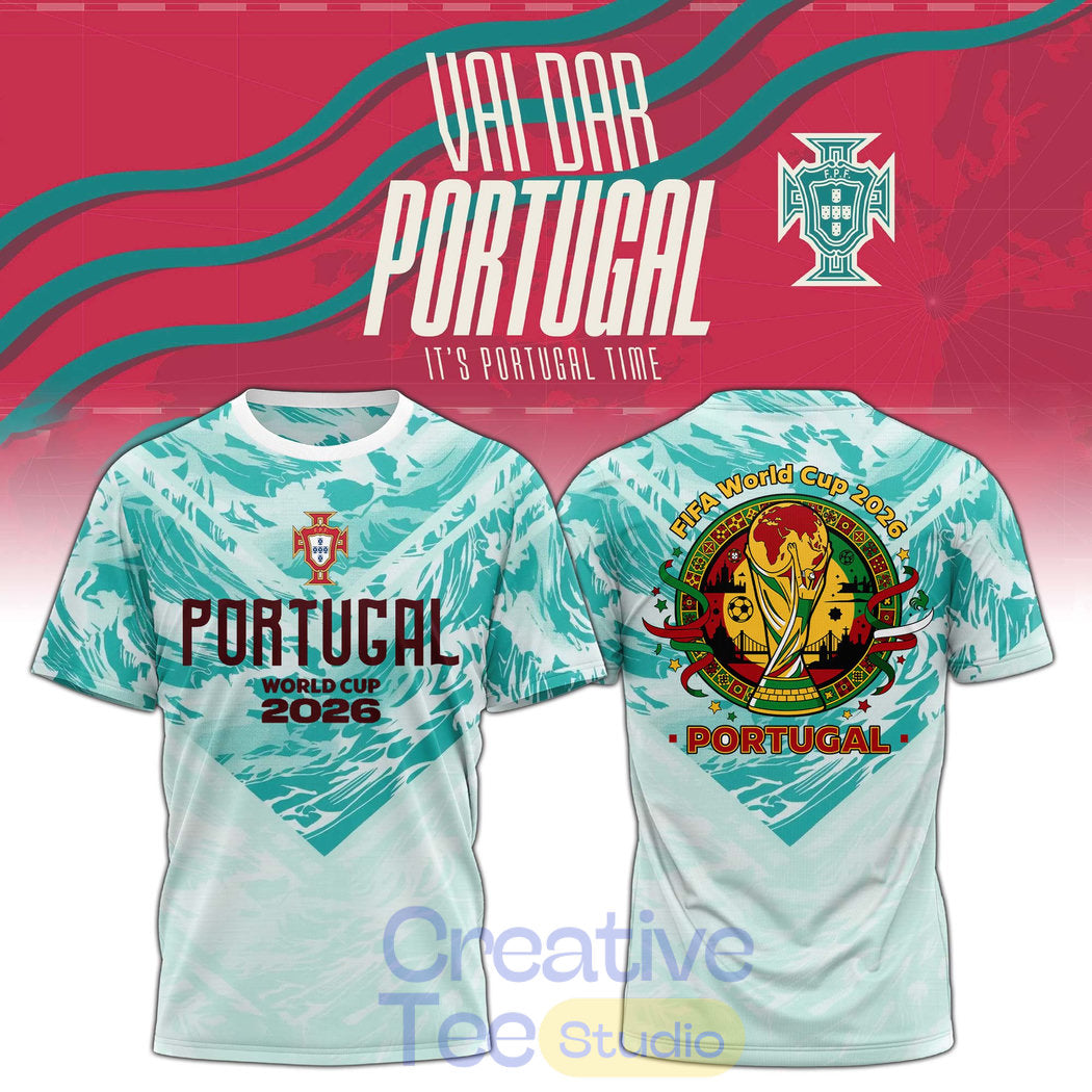 Portugal Soccer Team Special World Cup 2026 Special Tee Hoodie