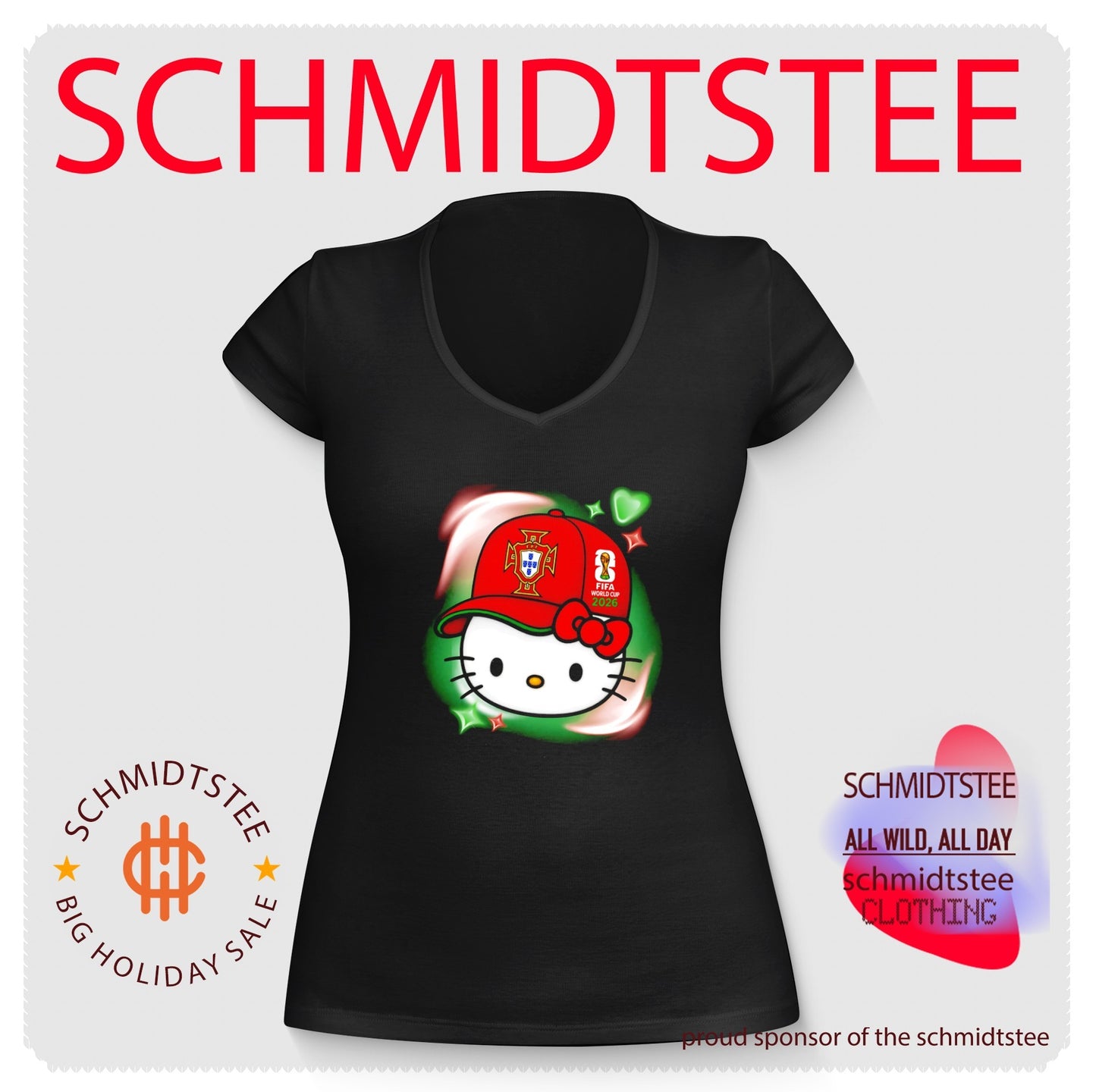 Portugal x Hello Kirty World Cup 2026 Fifa shirt