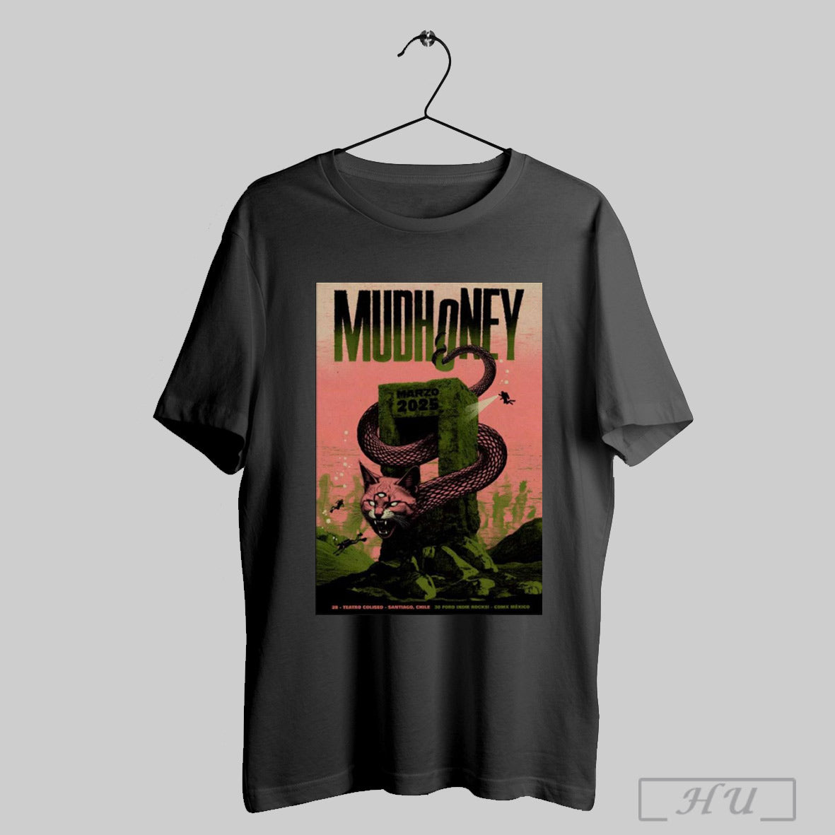 Poster Mudhoney Foro Indie Rocks Mexico March 30 2025 T Shirt