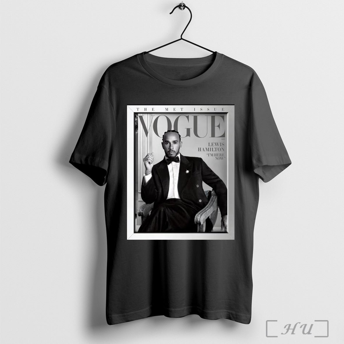 Poster The Met Issue Vogue May 2025 Lewis Hamilton Im Here Now T Shirt