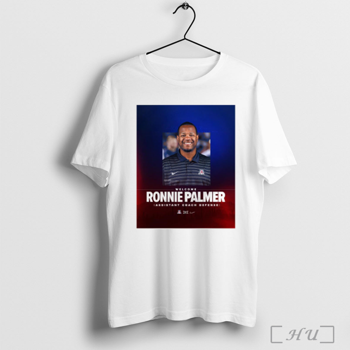 Poster Welcome Ronnie Palmer Assistant Coach Defense Arizona Wildcats Football T Shirt