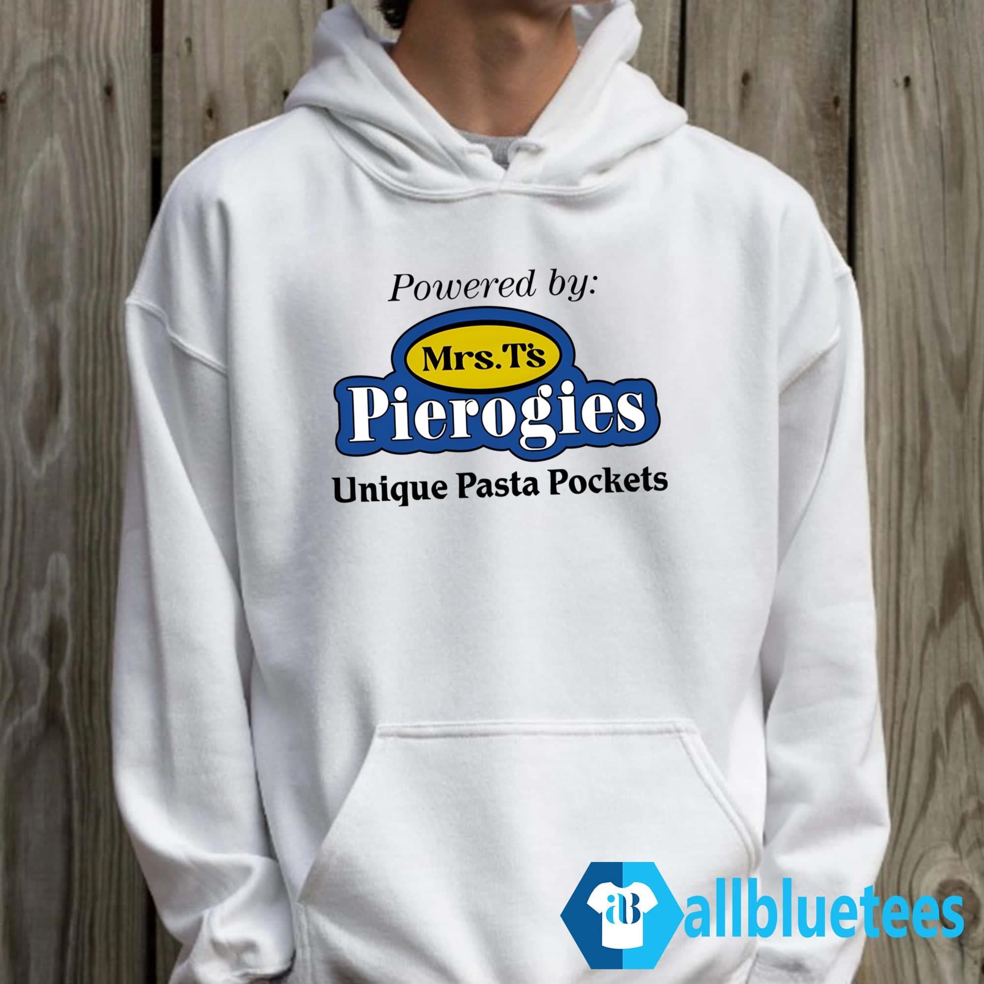 Powered By Mrs. T’s Pierogies Unique Pasta Pockets Shirt