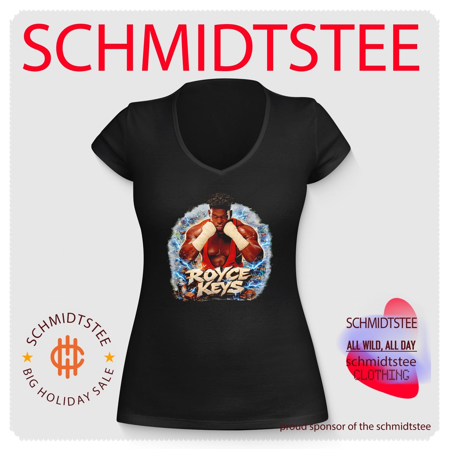 Powerhouse Hobbs Royce Keys WWE graphic shirt