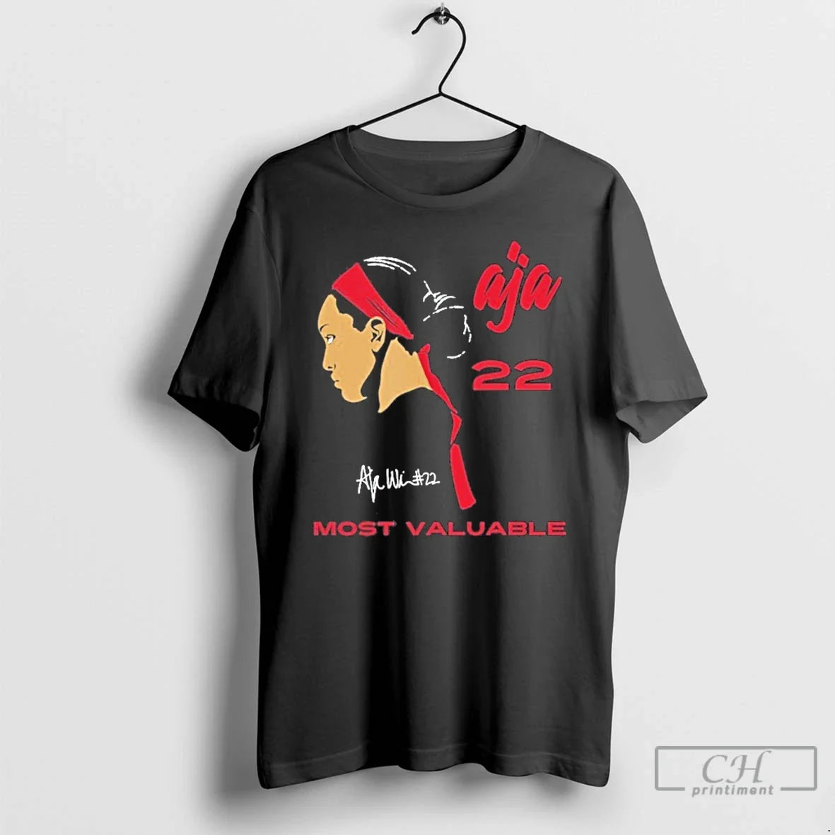 Premium Aja Wilson Mvp 2025 Most Valuable T Shirts