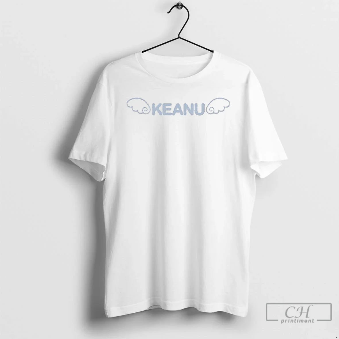 Premium Angel Keanu Micro Rib Wings T Shirts