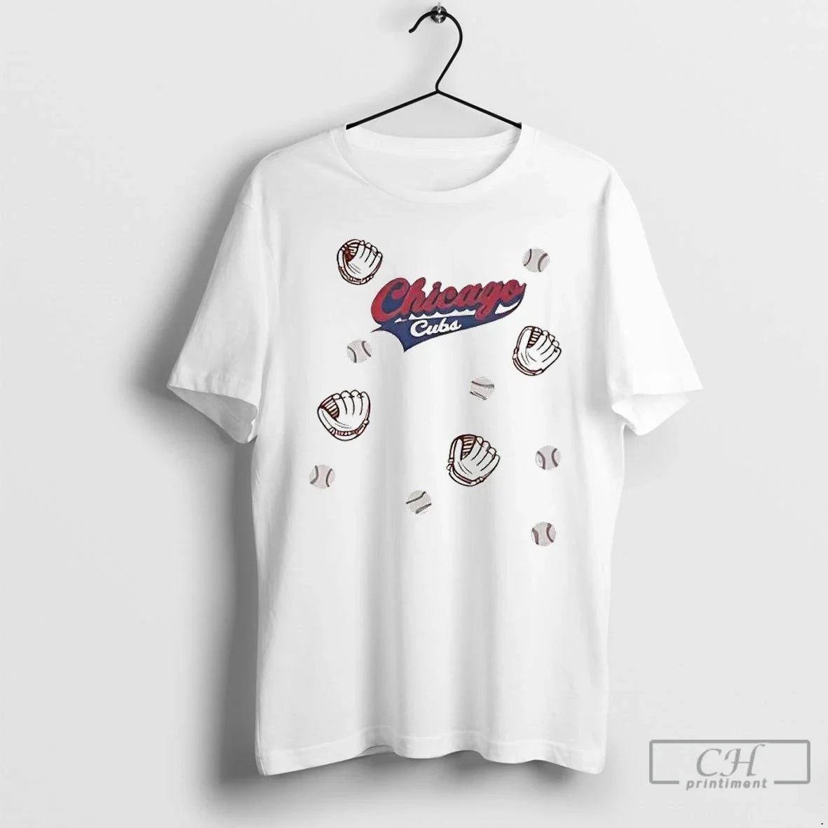 Premium Baseball Glove Chicago Cubs Ornaments T Shirts