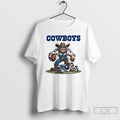 Premium Dallas Cowboys Vs New York Giants Mascot Rivalries 2025 T Shirts