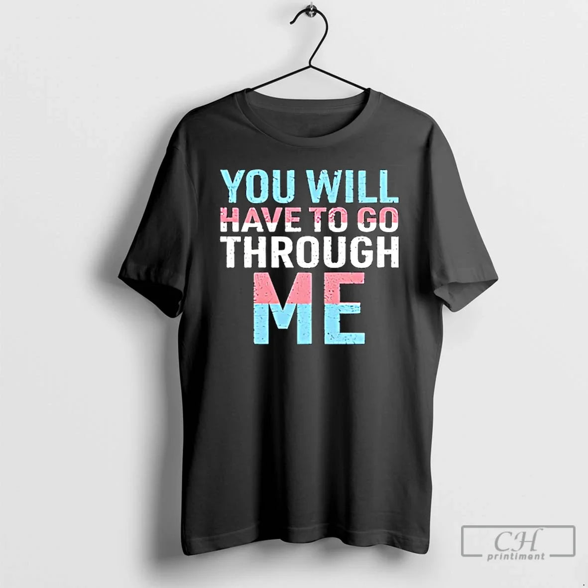 Premium David Tennant You Will Have To Go Through Me Trans T Shirts