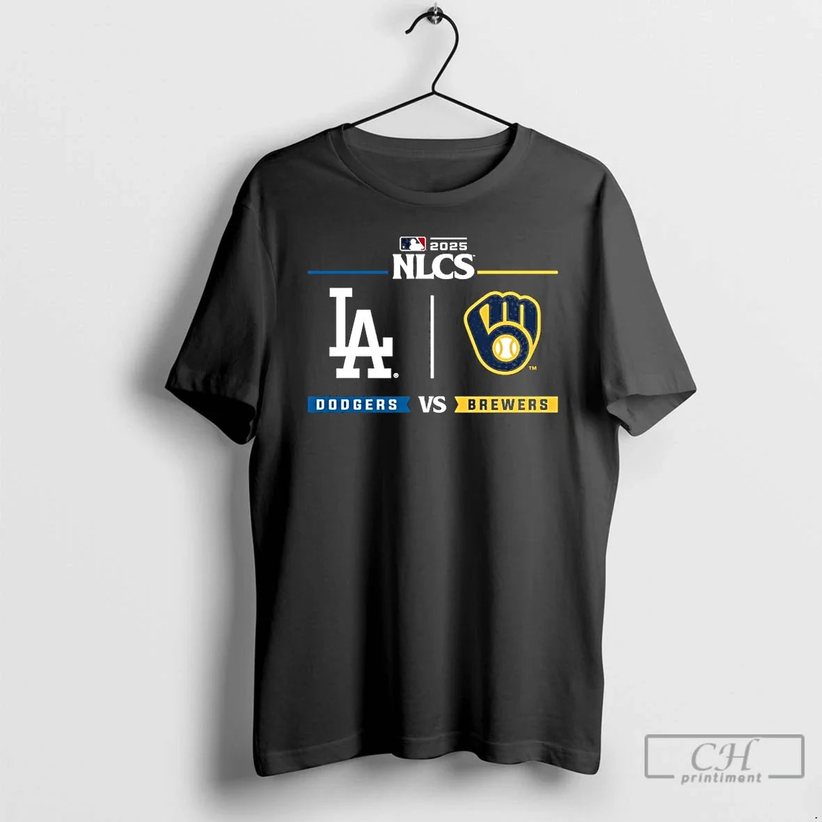 Premium Dodgers Vs Brewers 2025 Postseason Nlcs T Shirts