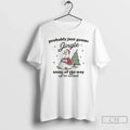 Premium Duck Probably Just Gonna Jingle Some Of The Way Im Tired Christmas T Shirts