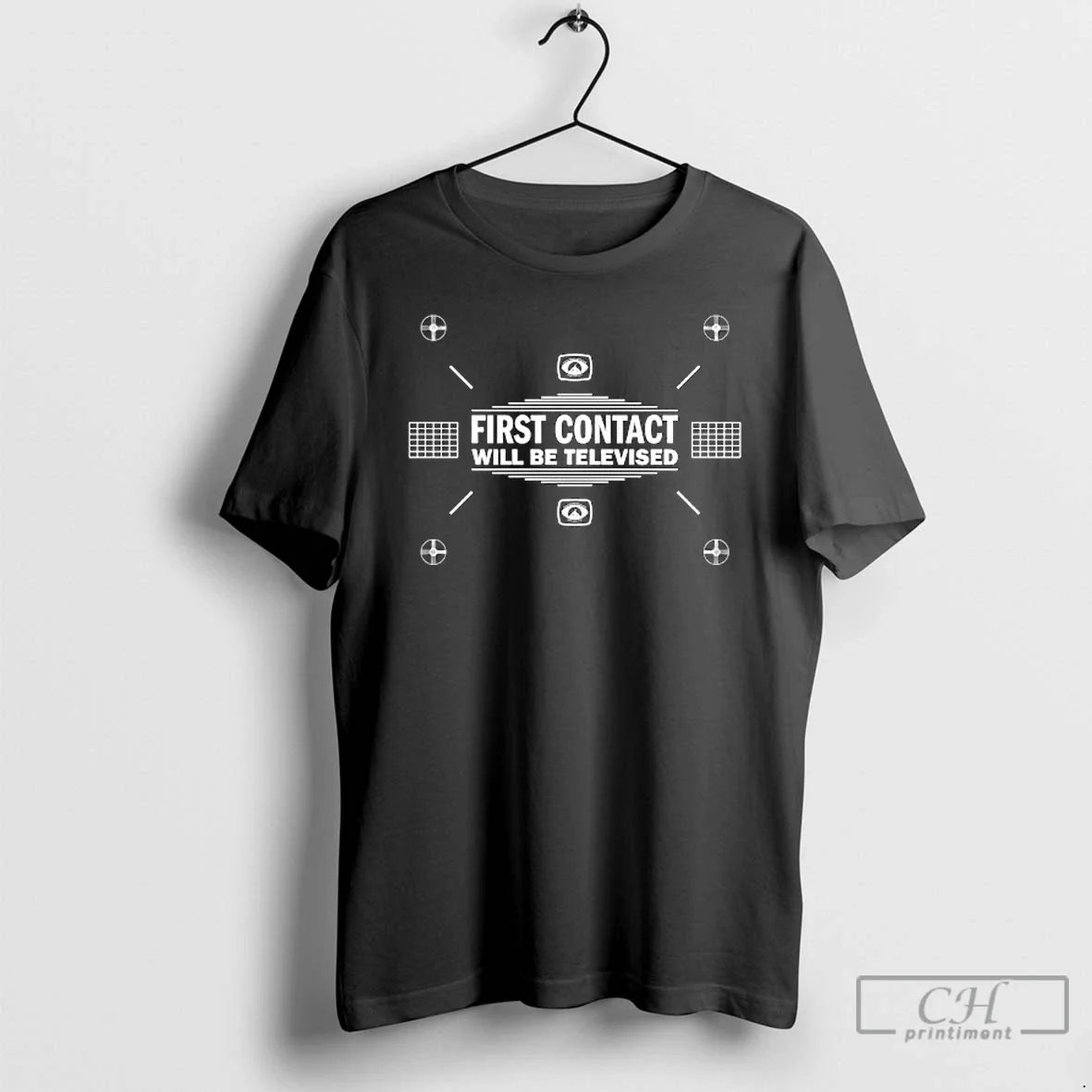 Premium First Contact Will Be Televised T Shirts