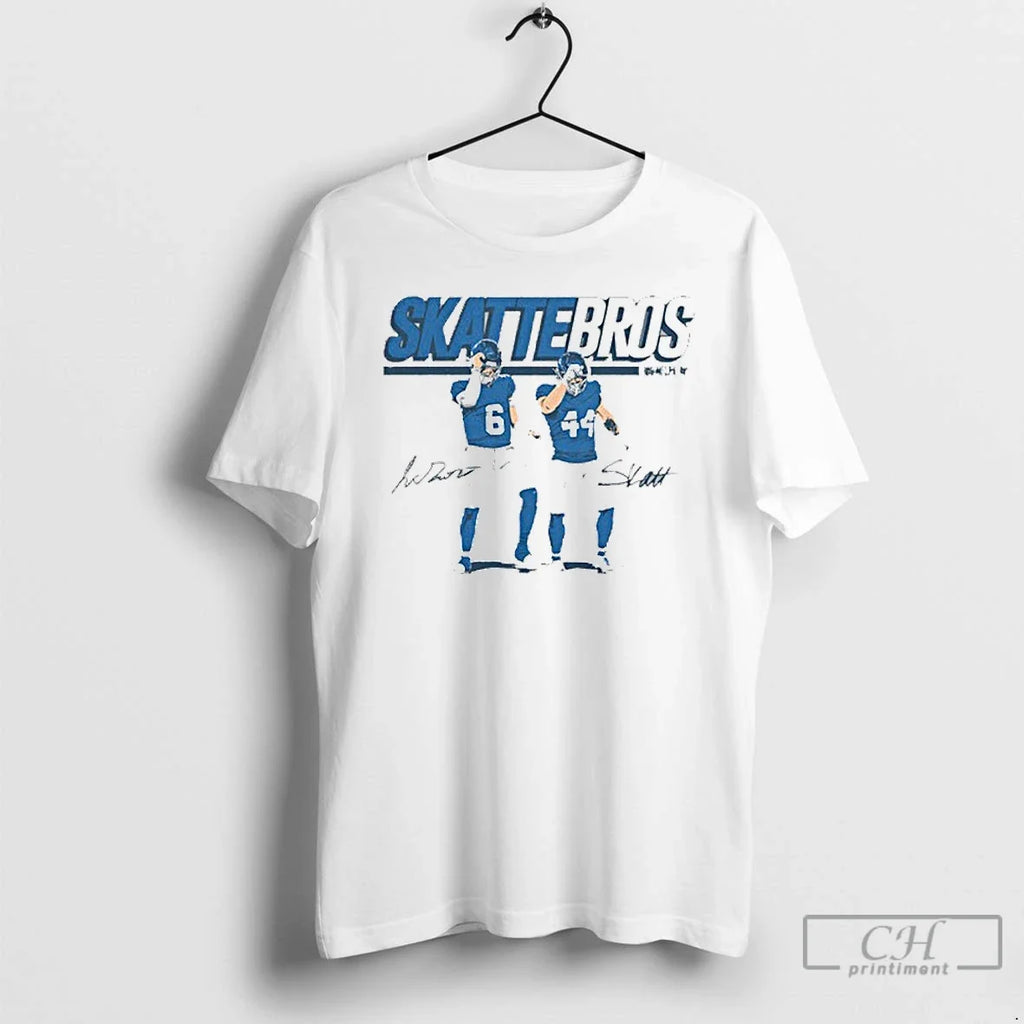 Premium Giants Jaxson Dart Cam Skattebo Skattebros T Shirts
