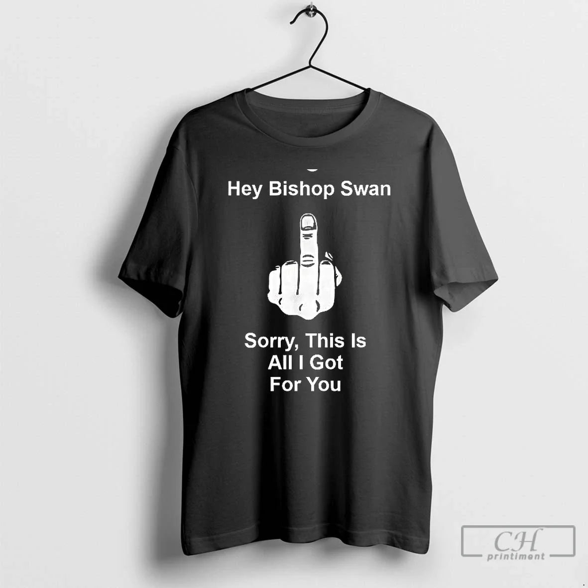 Premium Hey Bishop Swan Fuck Sorry This Is All I Got For You T Shirts
