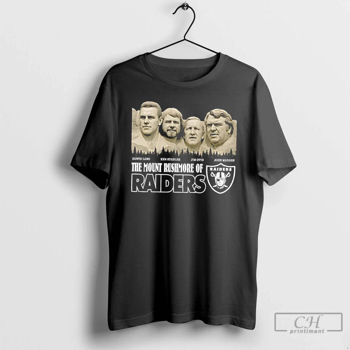 Premium Howie Long Ken Stabler Jim Otto John Madden The Mount Rushmore Of Las Vegas