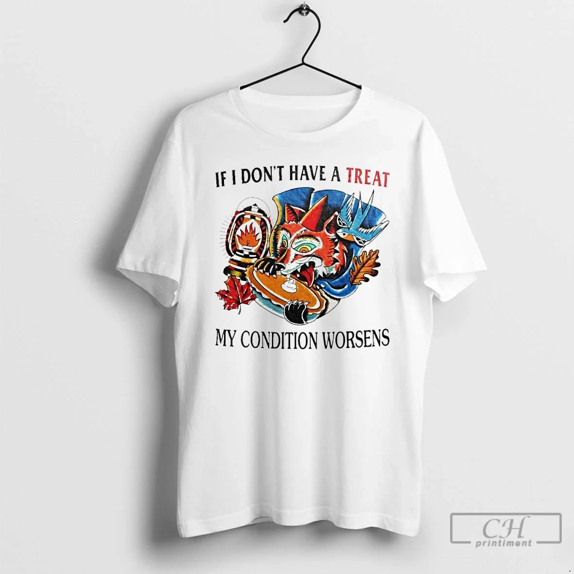 Premium If I Dont Have A Treat My Condition Worsens Ornaments T Shirts