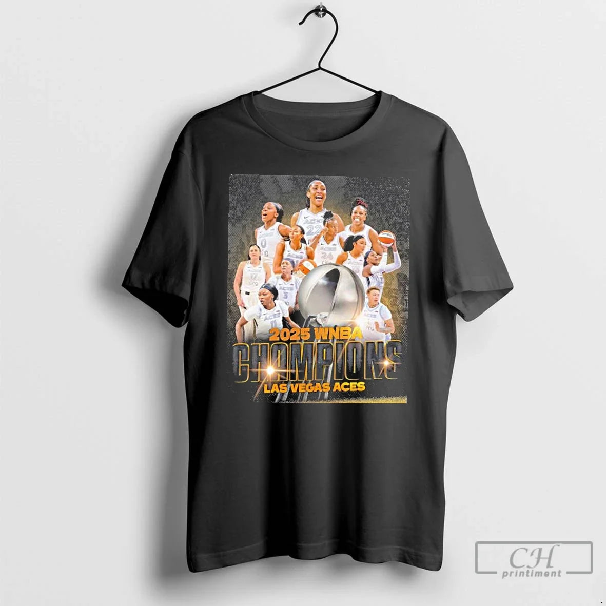 Premium Las Vegas Aces 2025 025 Wnba Champions T Shirts