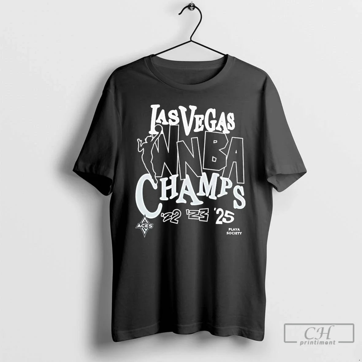 Premium Las Vegas Aces 2025 Wnba 3x Champs T Shirts