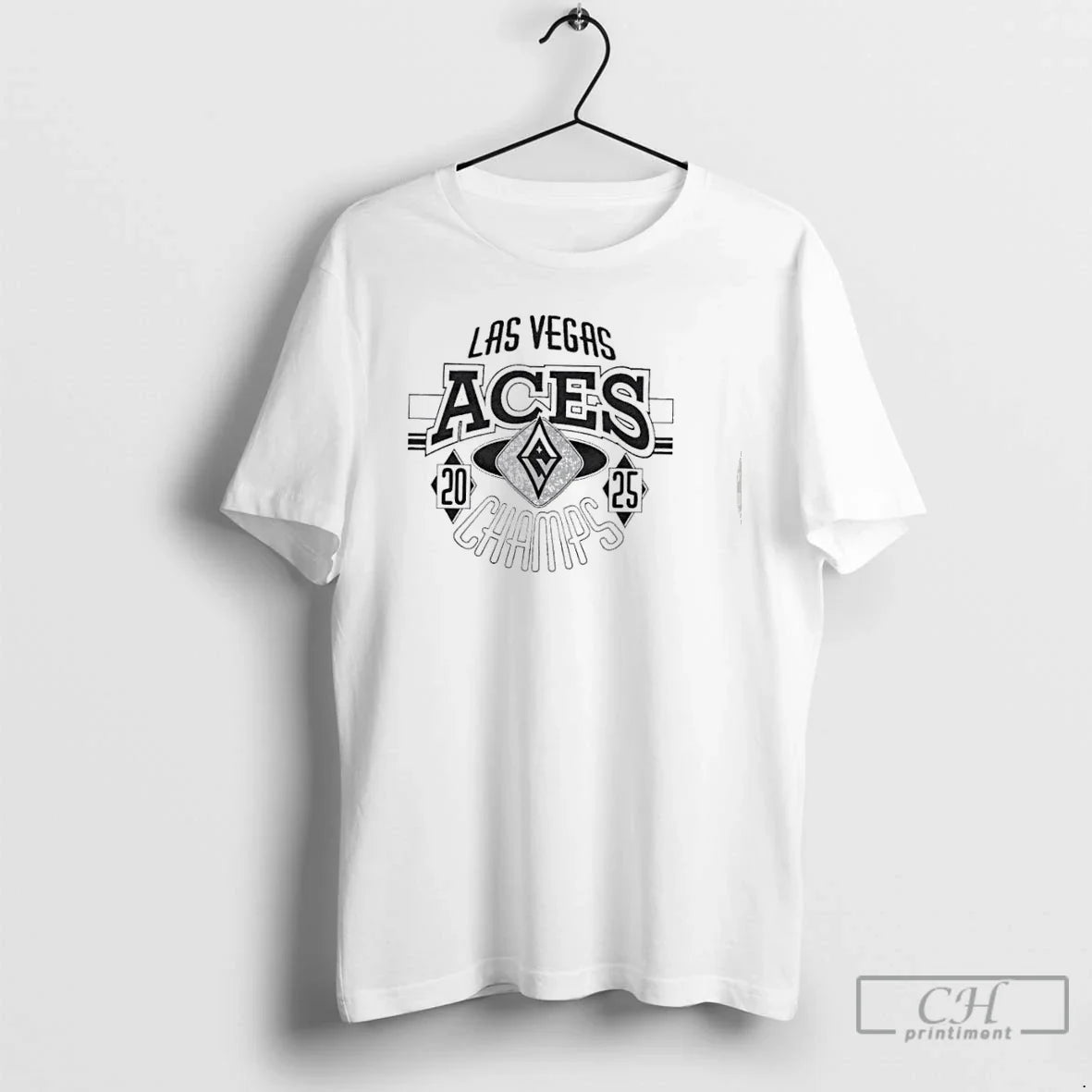 Premium Las Vegas Aces 2025 Wnba Champs Retro T Shirts