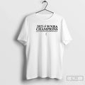 Premium Las Vegas Aces 2025 Wnba Finals Champions Team Roster T Shirts