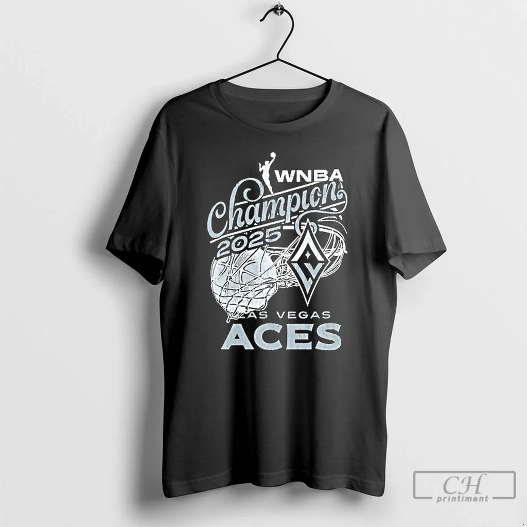 Premium Las Vegas Aces Basketball Wnba Champions 2025 T Shirts