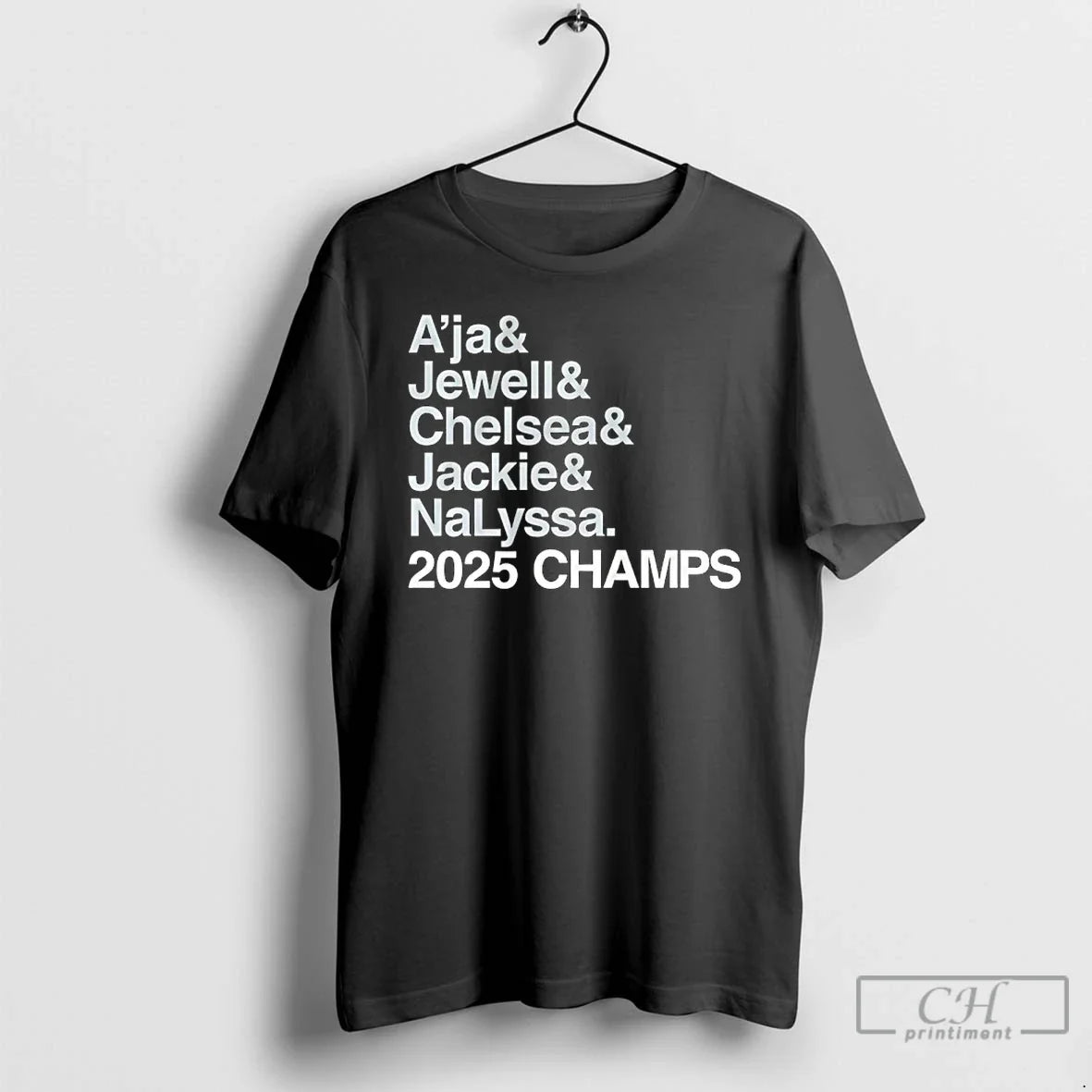 Premium Las Vegas Aces Player Aja Jewell Chelsea Jackie Nalyssa 2025 Wnba Finals Champions
