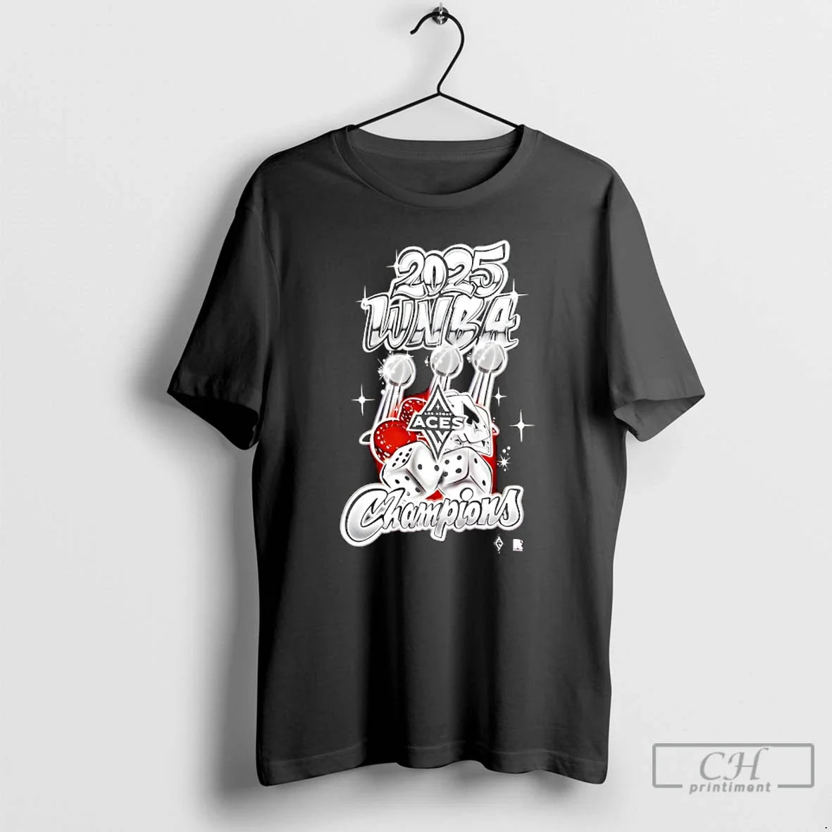 Premium Las Vegas Aces Round21 2025 Wnba Finals Champions Graffiti Art T Shirts