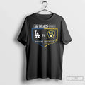 Premium Los Angeles Dodgers Vs Milwaukee Brewers Nlcs Batters Box Matchup T Shirts