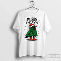 Premium Merry F Caw F Funny Christmas T Shirts