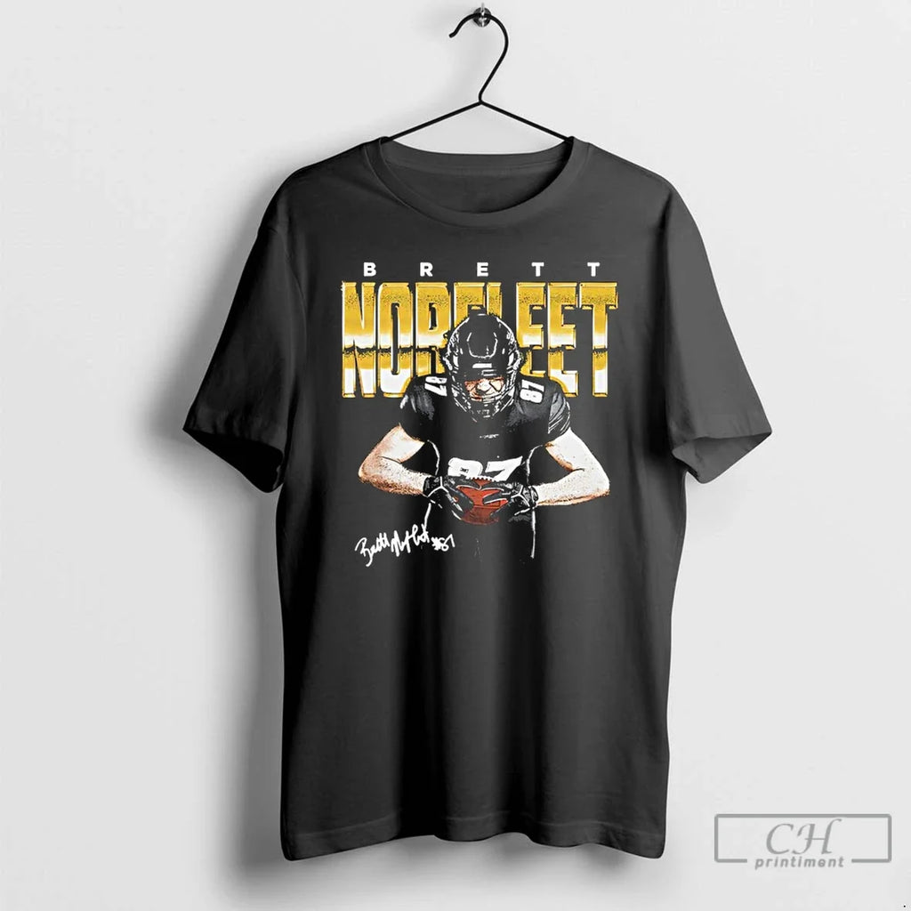 Premium Missouri Tigers Football Brett Norfleet Player Signature T Shirts