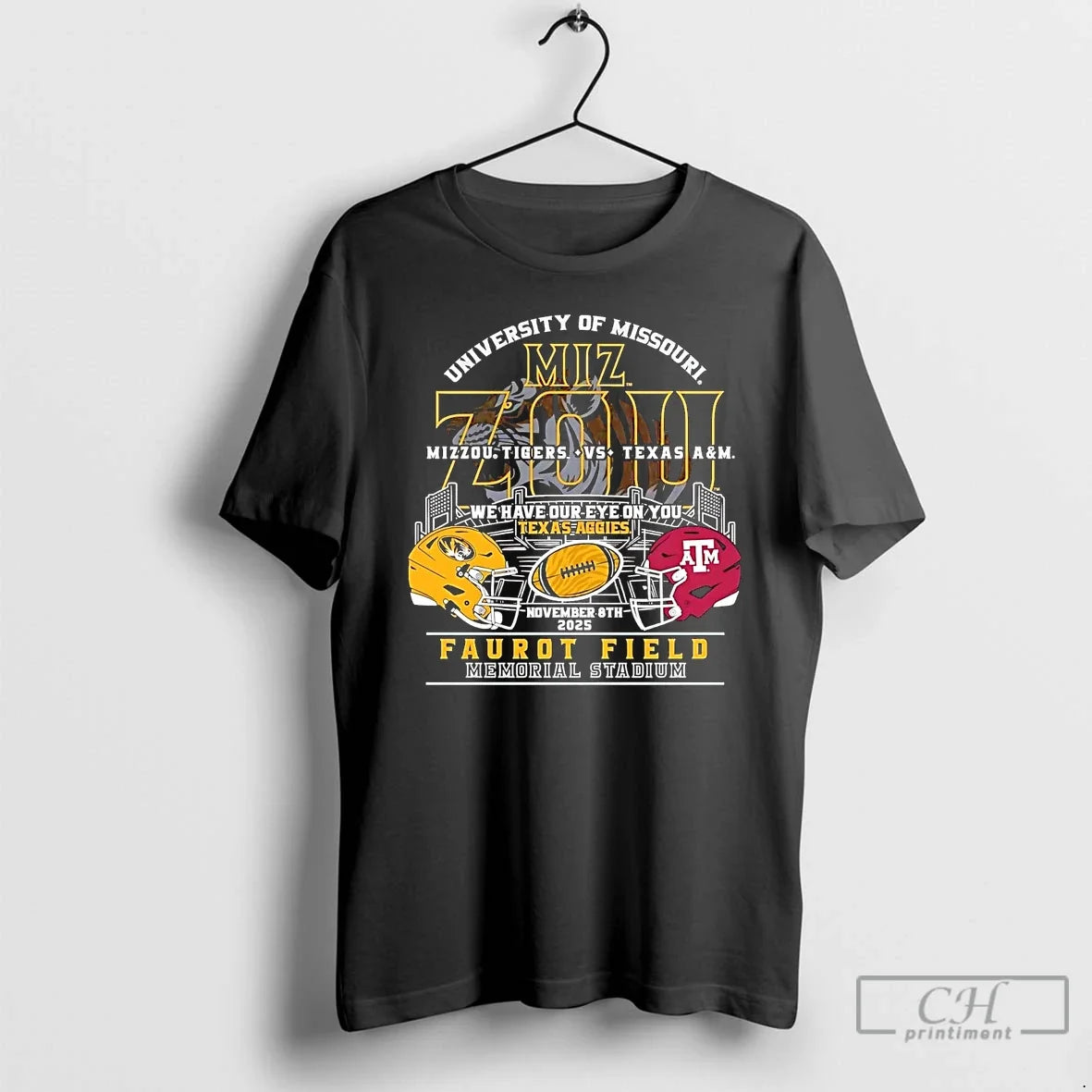 Premium Mizzou Tigers Vs Texas Am We Have Our Eye On You Faurot Field 2025