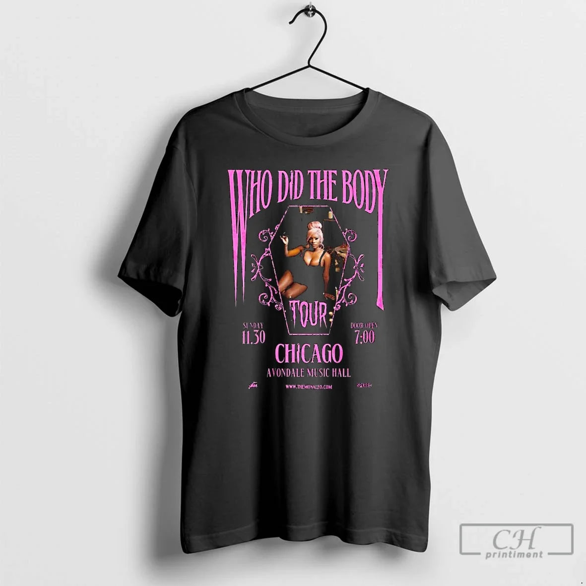 Premium Monaleo Who Did The Body Tour 2025 Long Sleve T Shirts