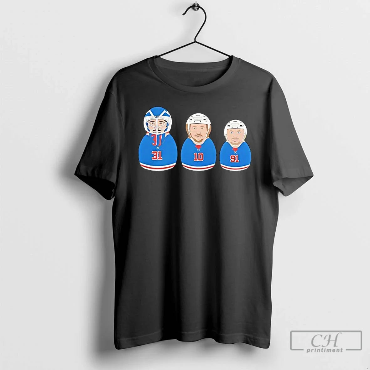 Premium New York Rangers Russian Doll Ledends T Shirts