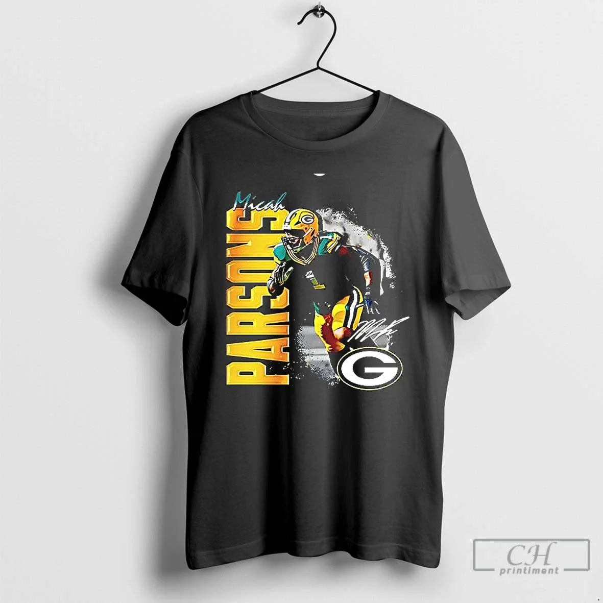 Premium Parsons Momentum Green Bay Packers Big And Tall 1 Classic T Shirts