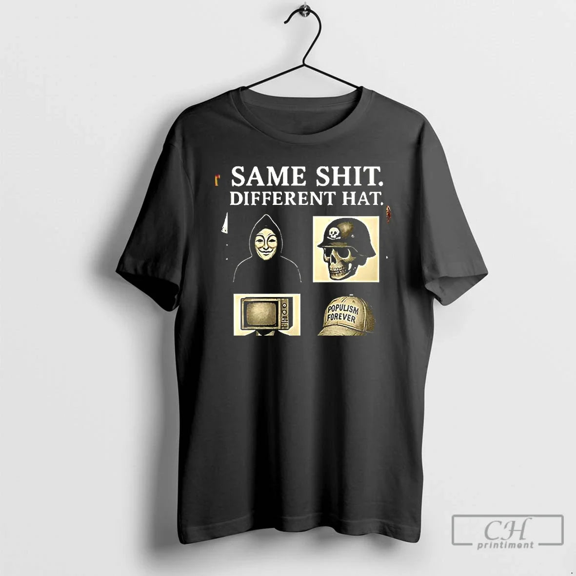 Premium Same Shit Different Hat Vintage T Shirts