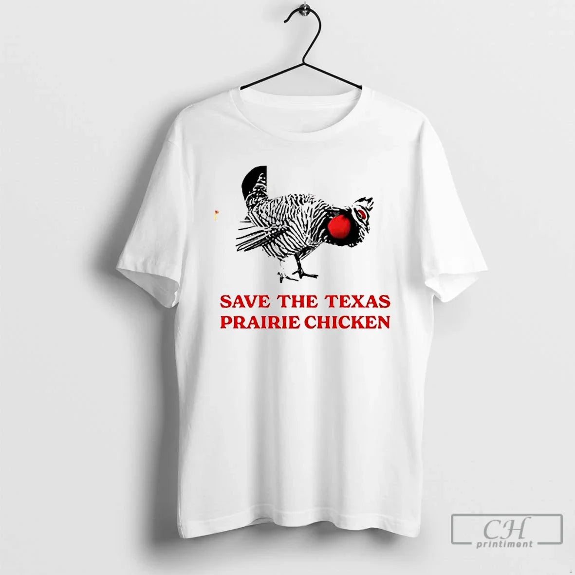 Premium Save The Texas Prairie Chicken T Shirts