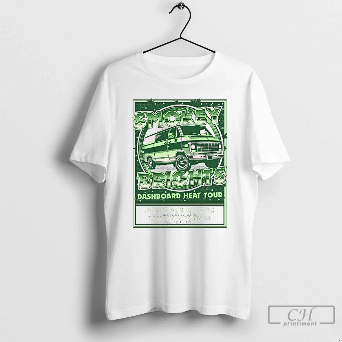 Premium Smokey Brights Dashboard Heat Tour Oct 14 2025 Renault T Shirts