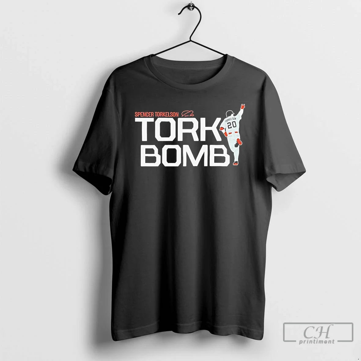 Premium Spencer Torkelson Tork Bomb Signature T Shirts