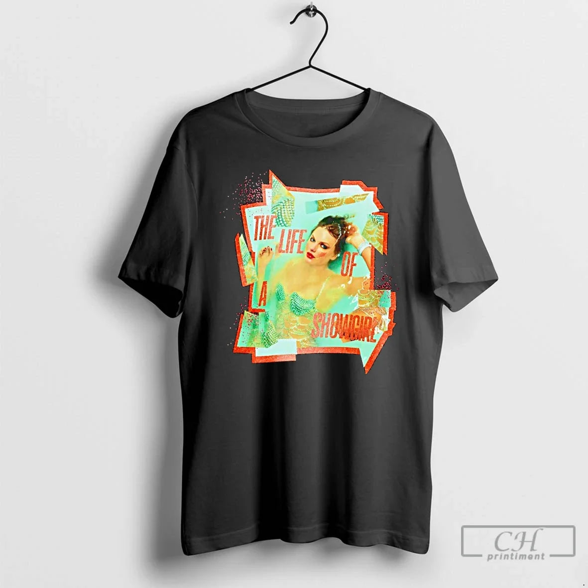 Premium The Life Of A Showgirl Album Cover T Shirts
