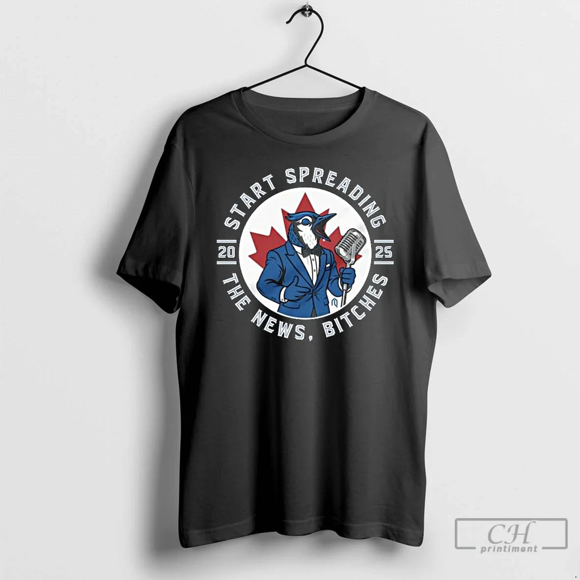 Premium Toronto Blue Jays Baseball 2025 Start Spreading The News Bitches Long Sleve T Shirts
