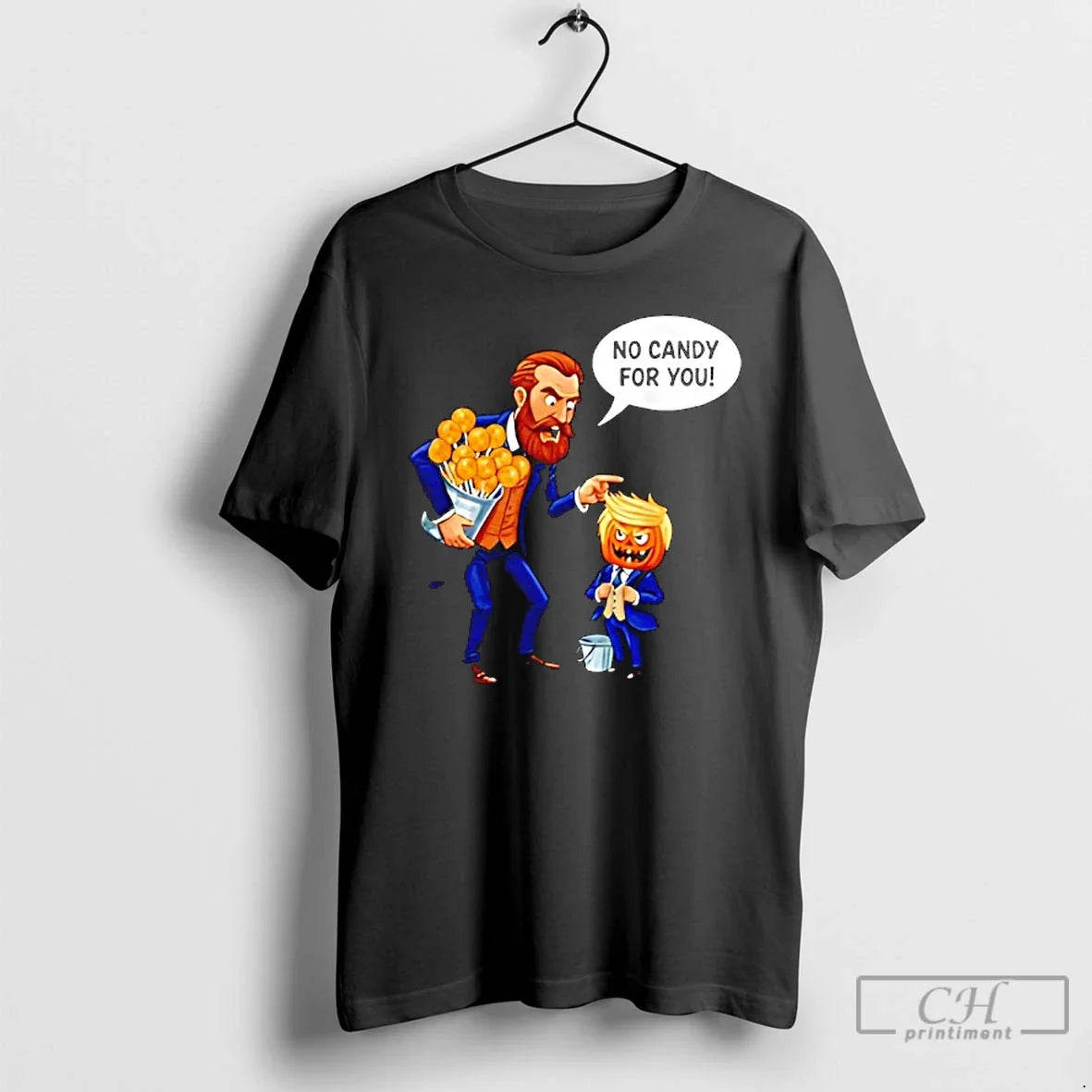 Premium Trump Nobel Peace Prize No Candy For You Trumpkin Halloween T Shirts