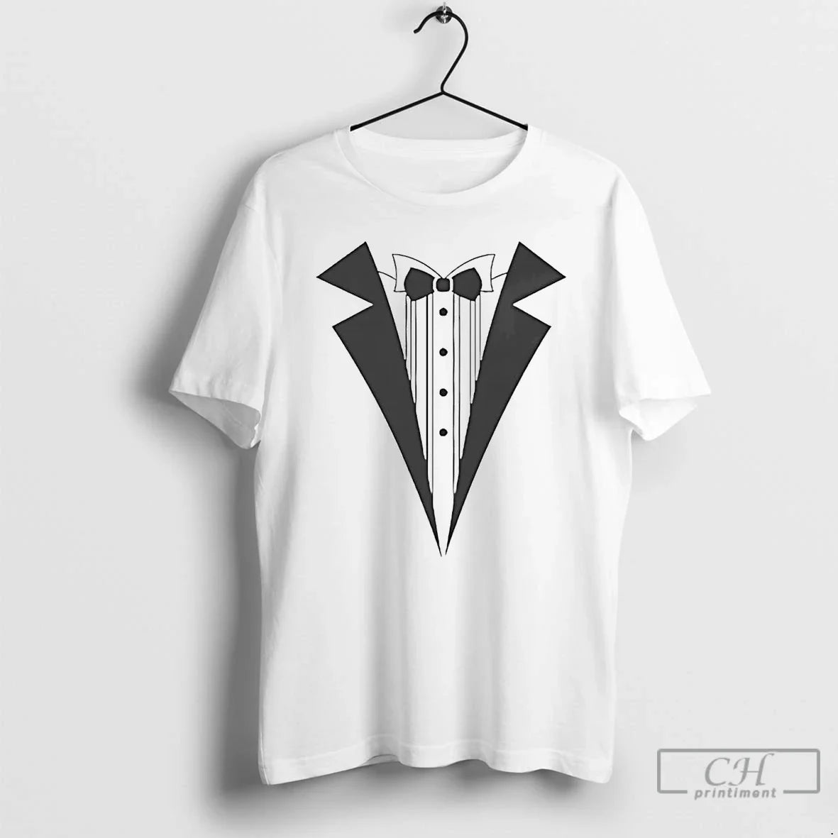 Premium Tuxedo Suit Neck T Shirts