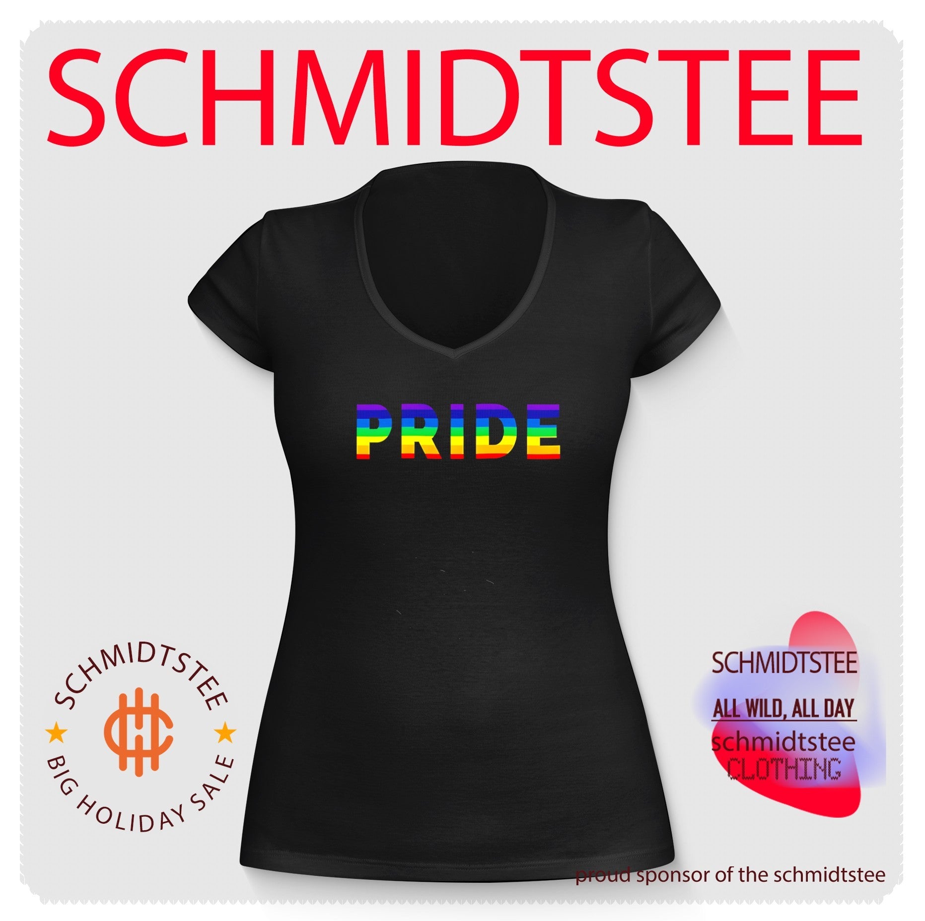 Pride text Rainbow Pride Month 2026 shirt