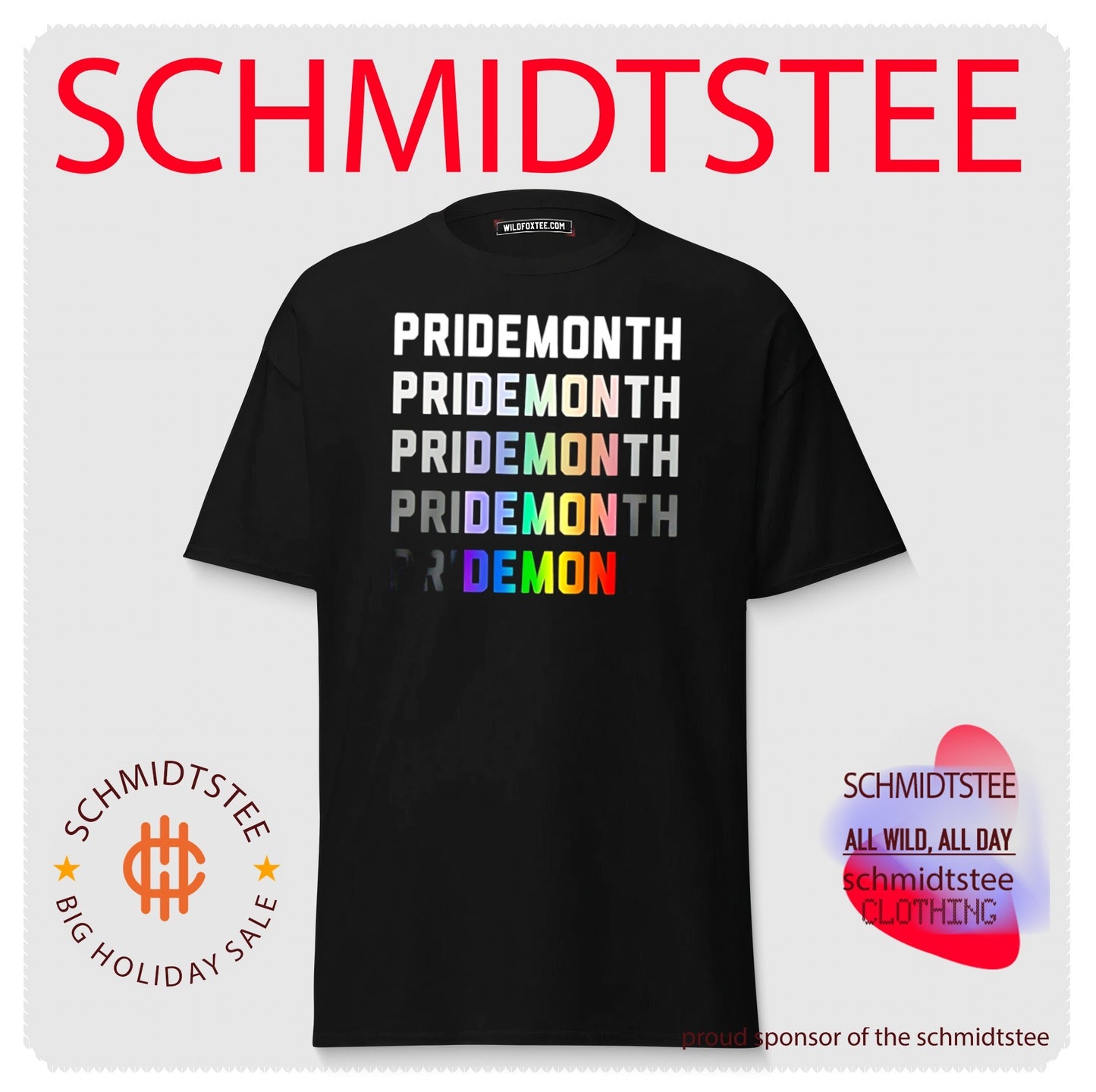 Pridemonth to demon shirt
