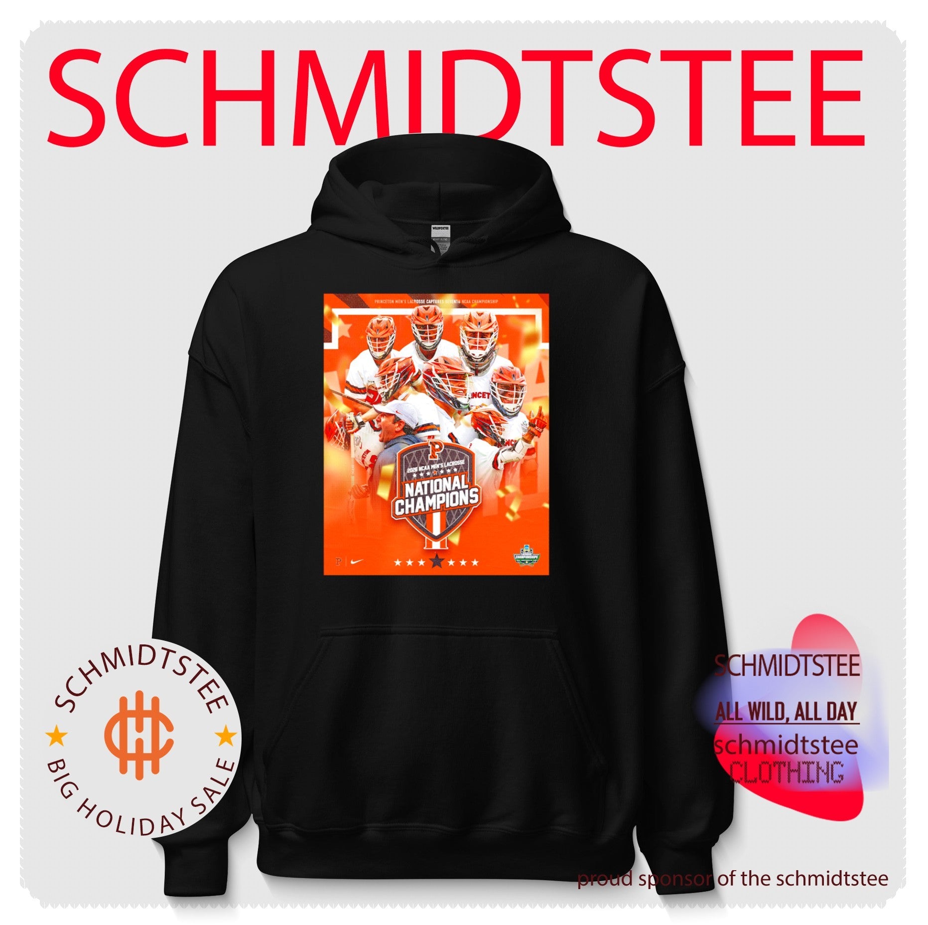 Princeton Men’s Lacrosse 2026 NCAA Men’s Lacrossee National Champions poster shirt