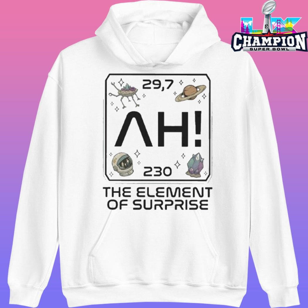 Project Hail Mary Ah Element Of Surprise Sci-fi Space Novel Shirt